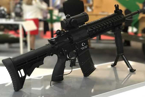 Milli piyade tüfeği MPT-55 ilgi odağı oldu