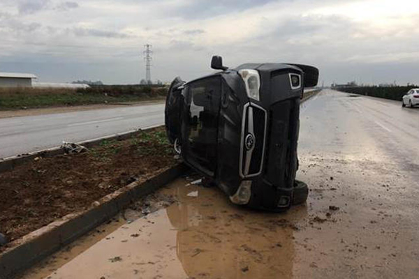 CHP’li Belediye Başkanı trafik kazası geçirdi