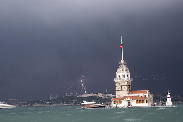 Meteorolojiden Marmara'da fırtına uyarısı