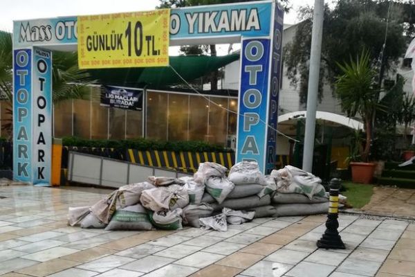 Bodrum'da şiddetli yağış alarmı