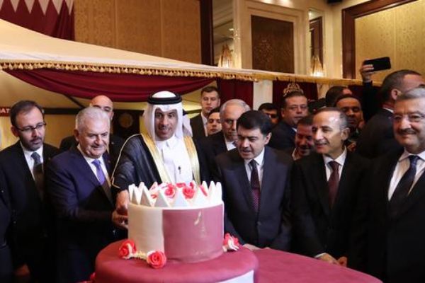 Meclis Başkanı Yıldırım, Katarın milli gününde konuştu