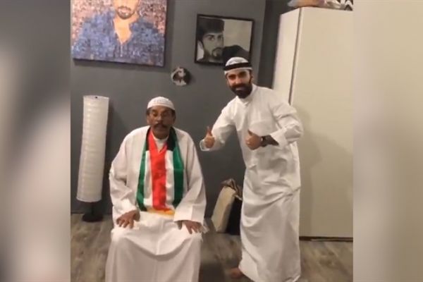 Babanın, görünmezlik şakasına tepkisi