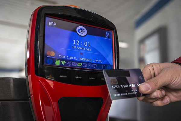 Başkent ulaşımında 'temassız kart' dönemi