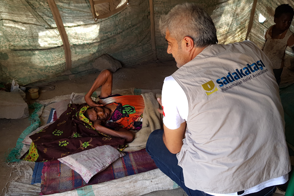 Sadakataşı Derneğinden Yemen'e yardım