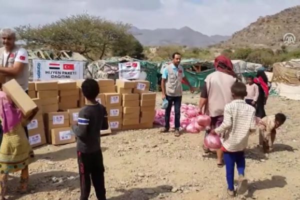 Sadakataşı Derneğinden Yemen'e yardım