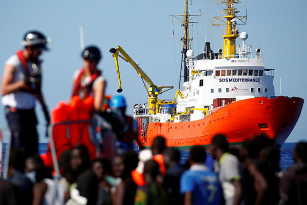 Libya'ya gidecek olan insani yardım gemisi İspanya'dan yola çıktı