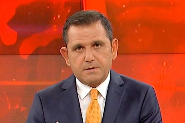 Fatih Portakal'ı portakal yiyerek protesto ettiler