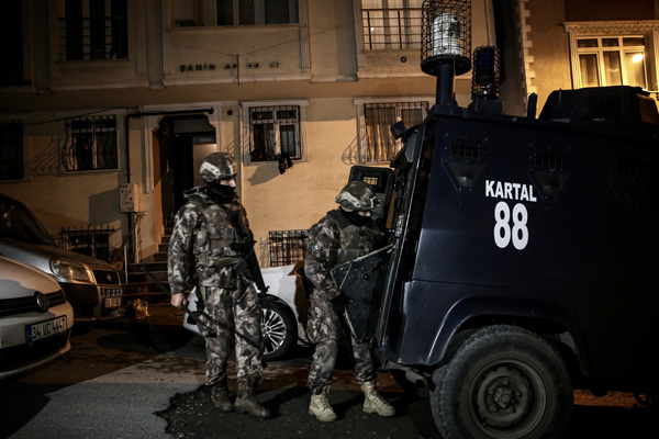 İstanbul'da suç örgütüne yönelik operasyon
