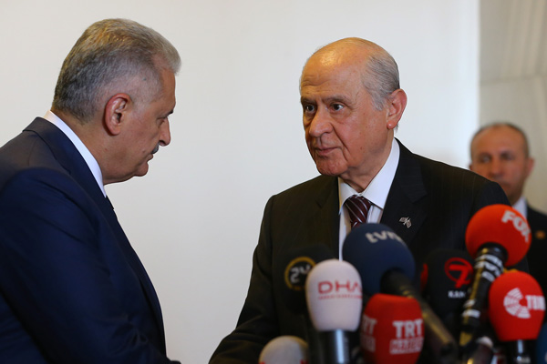 TBMM Başkanı Yıldırım ile Bahçeli görüşecek