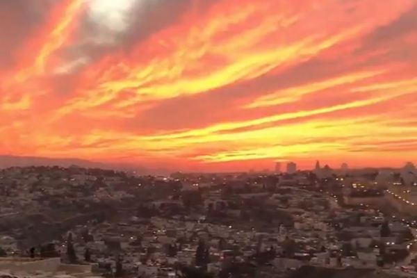 İşte Kudüs'ün güzel manzarası