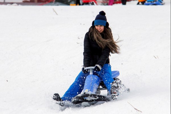 Uludağ'da hafta sonu yoğunluğu