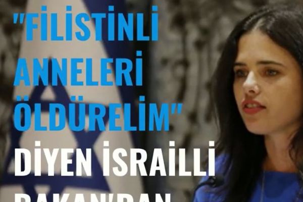 'Filistinli anneleri öldürelim' diyen bakandan PKK'ya destek