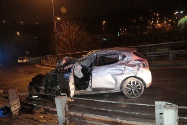 Kağıthane'de kaza, 4 yaralı