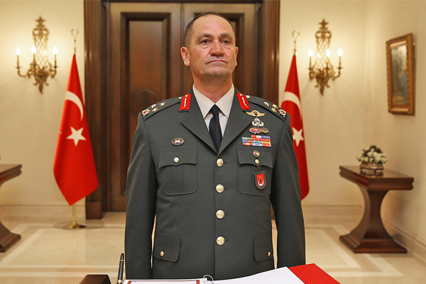 Orgeneral Temel 2. Ordu Komutanlığı'ndan alındı