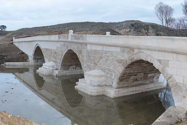 Yavuz Sultan Selim'in yadigarı köprü restore edildi