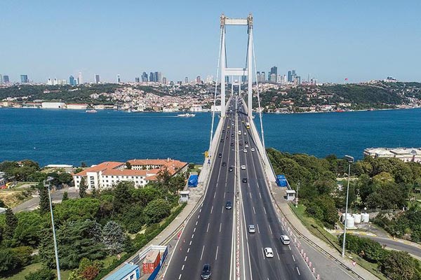 İstanbul'da trafik yoğunluğu yüzde 1