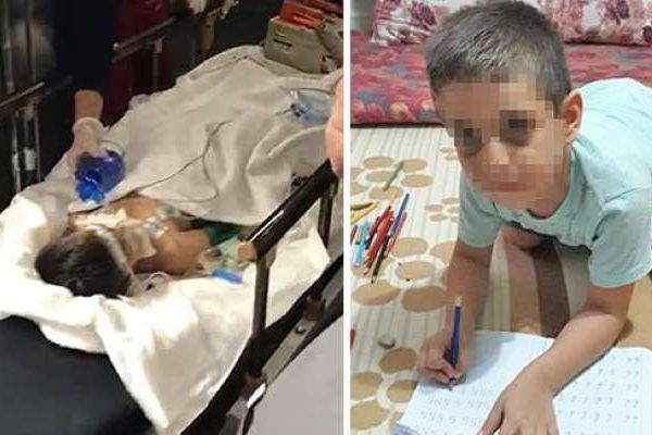 6 yaşındaki oğlunu ders çalışmıyor diye hastanelik eden baba gözaltına alındı