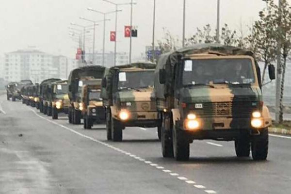 Suriye sınırına takviyeler devam ediyor