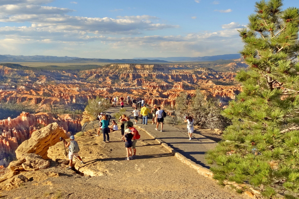 ABD’deki Ulusal Parklarda çöp kovaları doldu taştı