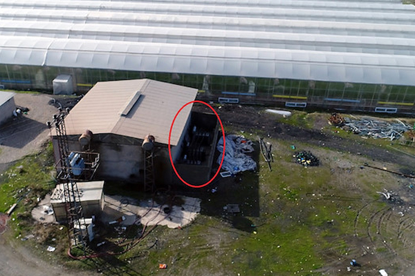 Kaçak elektrik kullanımı drone ile tespit edildi