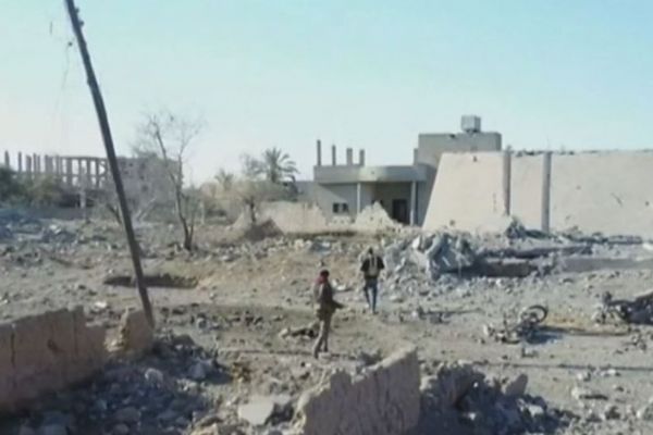 IŞİD'linin kamerasından Hajin'deki çatışma anları