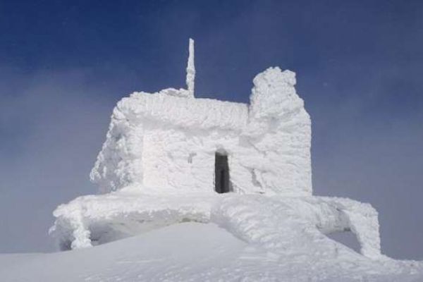 Uludağ'ın zirvesinden kartpostallık görüntüler