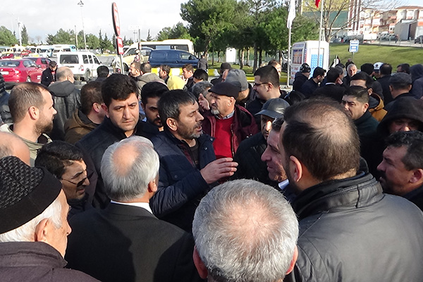 Taksicilerden UKOME'ye tepki