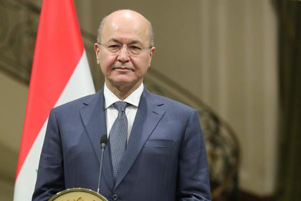 Irak Cumhurbaşkanı Salih'ten 'İran ile ilişkileri güçlendirme' vurgusu