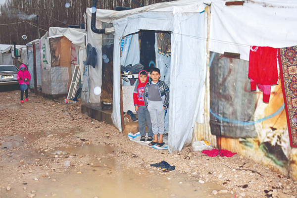 Suriyelilerin kamplardaki yaşam mücadelesi