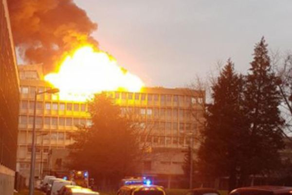 Fransa'da üniversite kampüsünde patlama