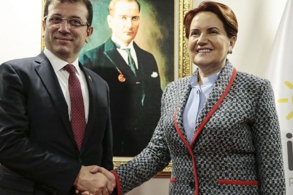Akşener'le görüşen İmamoğlu: İstanbul'da favori biziz
