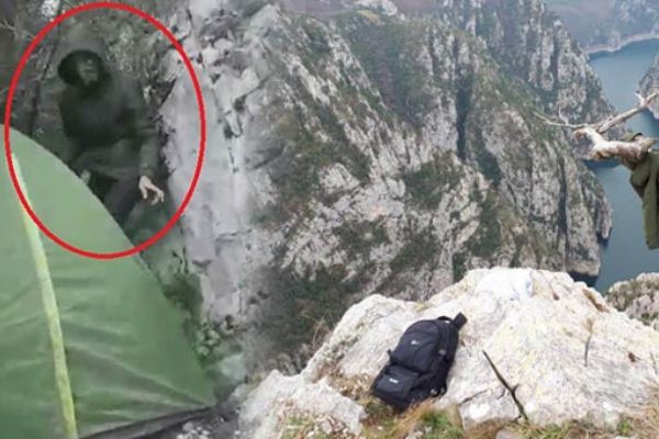 Kanyonda kaybolmadan önceki son görüntüleri