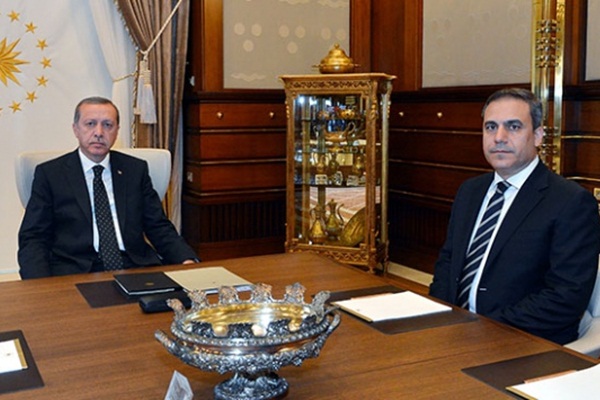 Erdoğan, MİT Müsteşarı ile görüştü