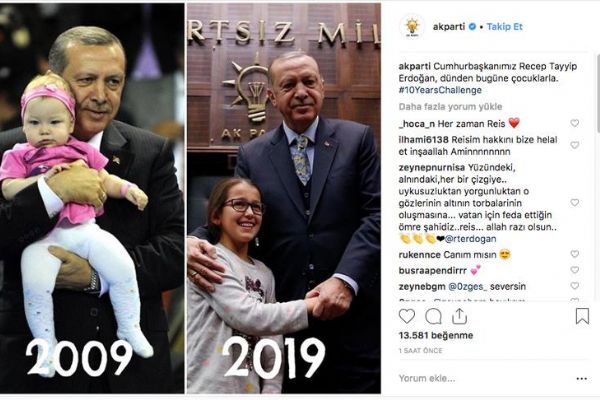 AK Parti'den Erdoğan'lı paylaşım