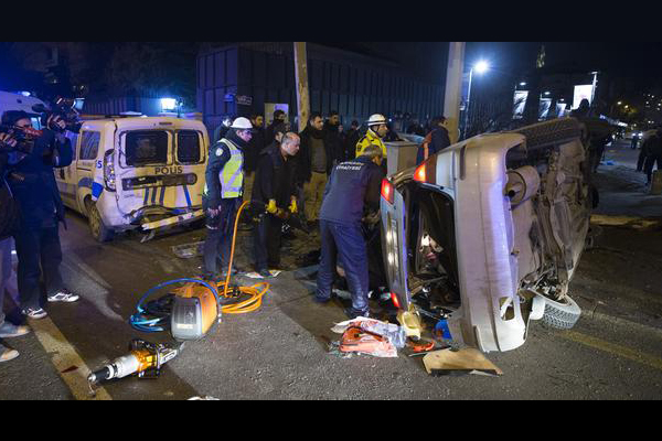 Ankara'da kaza: 4 yaralı