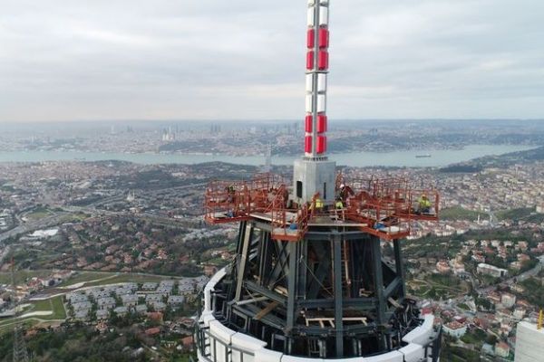Çamlıca Kulesi'nde son durum