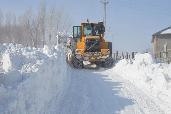 Doğu Anadolu'da kış: 44 yerleşim yerine ulaşım sağlanamıyor