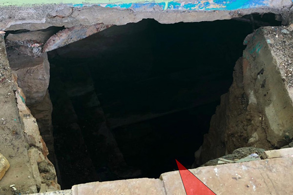 PKK'lılar caminin altını kış sığınağı yapmışlar