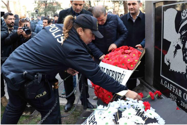 Gaffar Okkan Diyarbakır'da anıldı