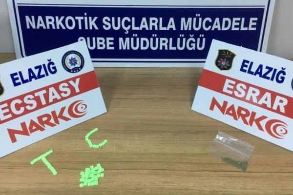Elazığ'da uyuşturucu operasyonu