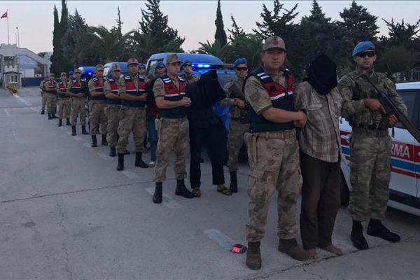 Afrin'de yakalanan teröristlere ağırlaştırılmış müebbet istemi