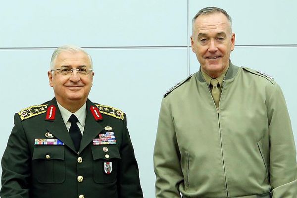 Genelkurmay Başkanı Güler, ABD'li mevkidaşıyla görüştü