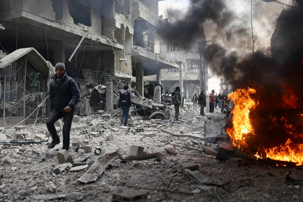 Esed rejiminden İdlib'e saldırı