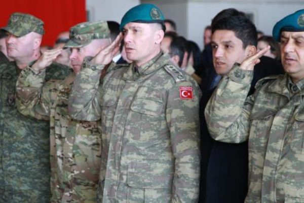 Kosova'da TSK'dan devir teslim töreni