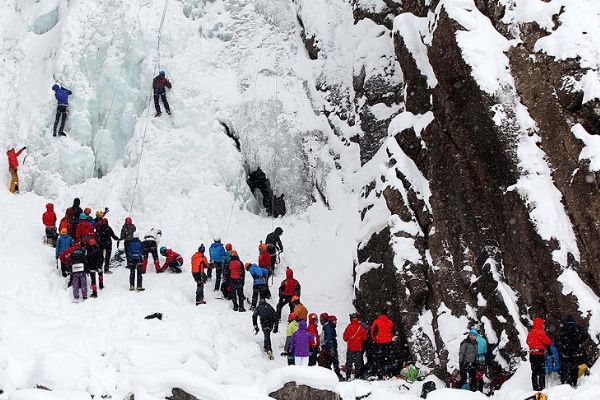 Erzurum'da buz tırmanış festivali başlıyor