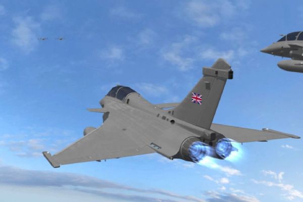 Rus savaş uçağı ABD savaş uçağını hava sahasından uzaklaştırıyor