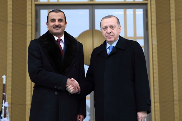 Cumhurbaşkanı Erdoğan Katar Emiri'ni aradı