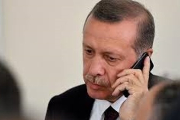Erdoğan'dan Denktaş ailesine taziye telefonu