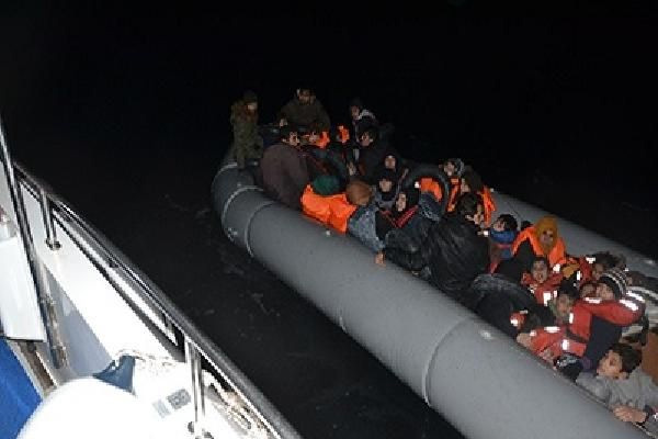 Aydın'da 49 göçmen yakalandı