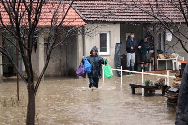Bosna Hersek'te şiddetli yağış ve sel